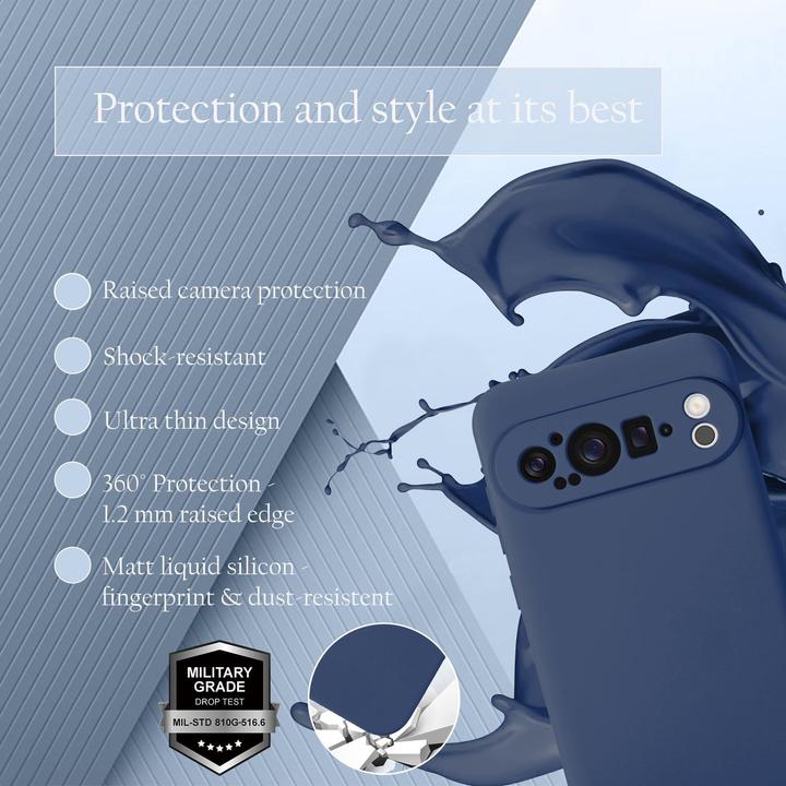 Produktbild Cadorabo Hülle für Google Pixel 9 PRO im Liquid Case Design (Google Pixel 9 Pro Fold)
