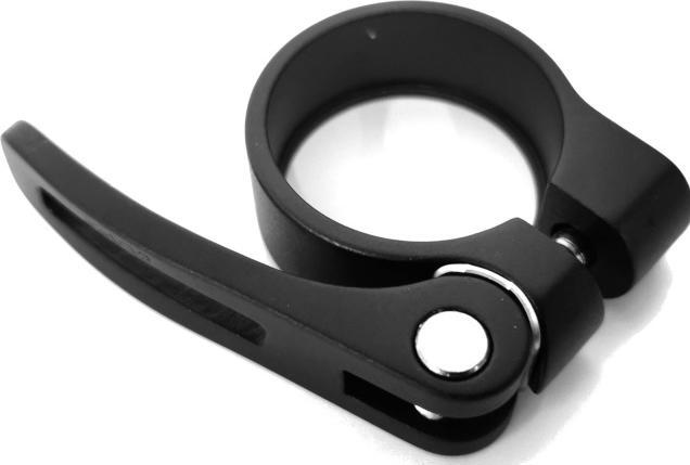 Produktbild Bevato Sattelklemme 34.9mm Aluminium, Schnellspanner, schwarz