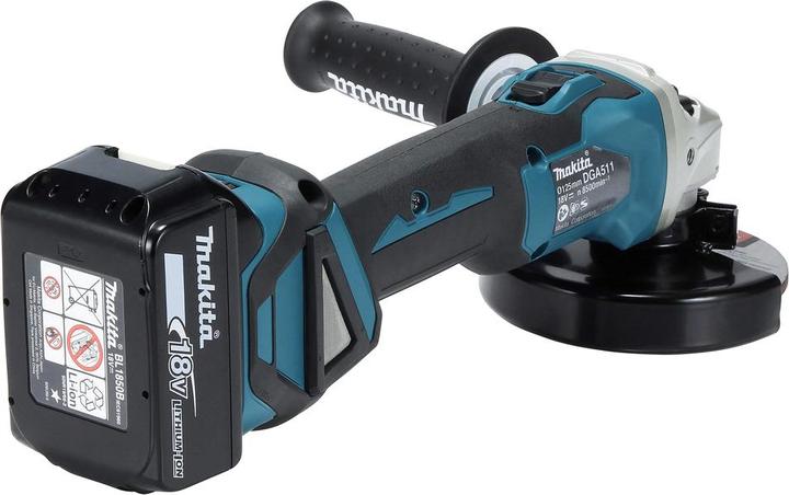 Productafbeelding Makita Batterij haakse slijper (125 mm)