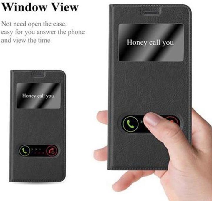 Produktbild Cadorabo Book mit View Doppelfenster Cover (Samsung Galaxy S7 Edge)
