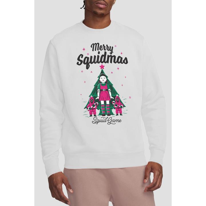 Produktbild Squid Game Merry Squidmas Sweatshirt (XL)