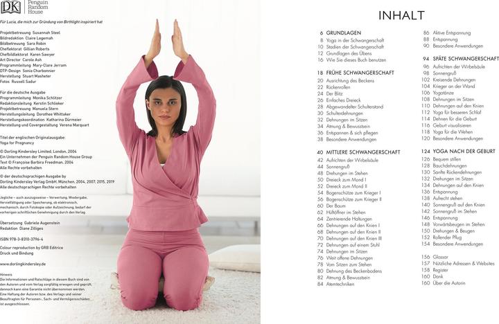 Actual product image Yoga in der Schwangerschaft (German, Fran¢oise Barbira Freedman, 2019)