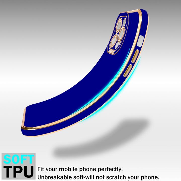 Produktbild Cadorabo TPU Hülle mit Kameraschutz für Apple iPhone 12 PRO MAX (Apple iPhone 12 Pro Max)