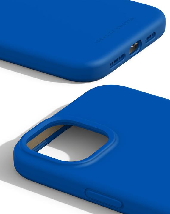 Immagine prodotto iDeal Of Sweden Cover in silicone di design blu cobalto (Apple iPhone 15 Plus)