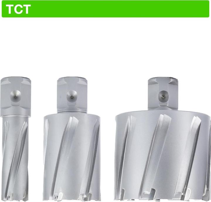 Actual product image Euroboor 23005505705004 HMLU.570 Kernbohrer, HM, D 57 mm, DoC 55 mm, WelNit (57 millimetres)