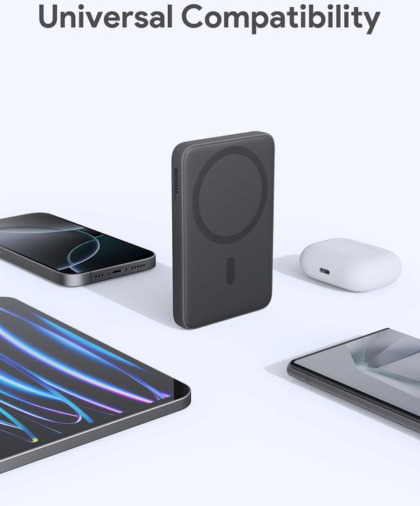 Actual product image Aukey Mag Fusion (5000 mAh, 20 W, 20 Wh)
