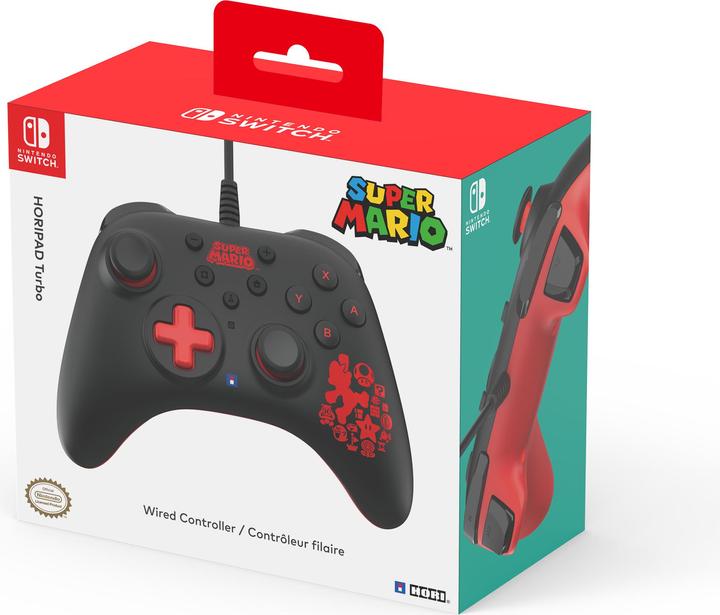 Actual product image HORI Horipad Turbo - Super Mario (Switch)
