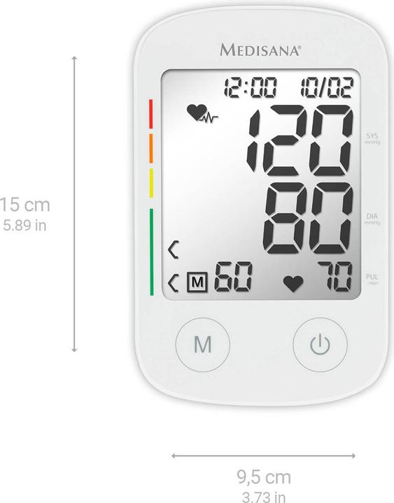 Actual product image Medisana BU 535 (Blood pressure monitor upper arm)