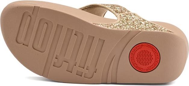 Actual product image Fitflop Lulu Glitter toe thongs (42)