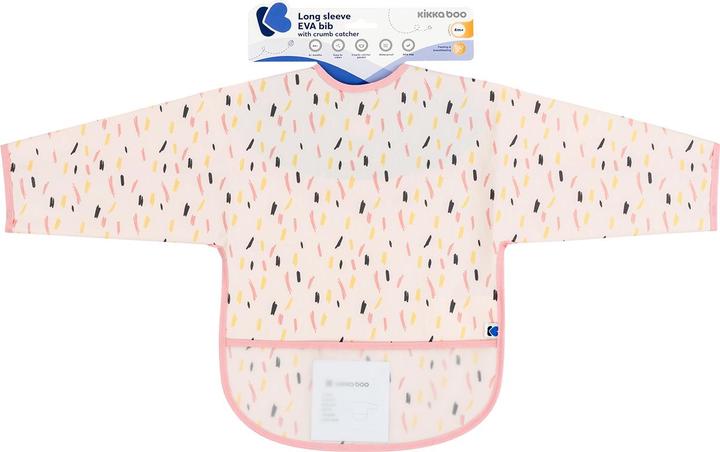 Image du produit Kikkaboo bavoir bébé Arty manches (4 mois)