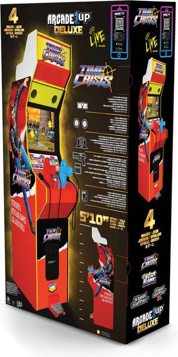 Immagine prodotto Arcade1Up Time Crisis Deluxe 4-in-1 Wifi