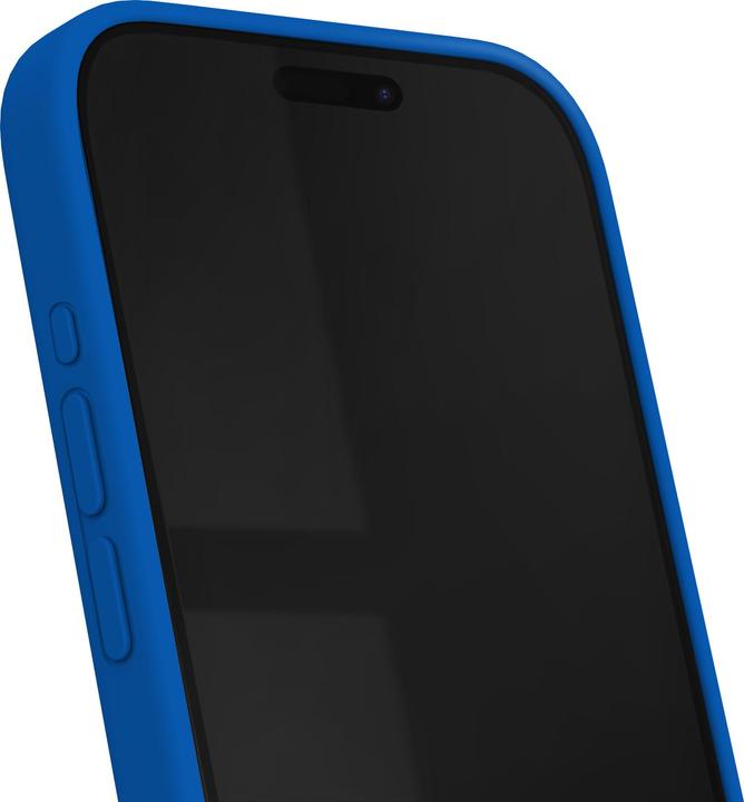 Immagine prodotto iDeal Of Sweden Cover in silicone di design blu cobalto (Apple iPhone 15 Pro Max)