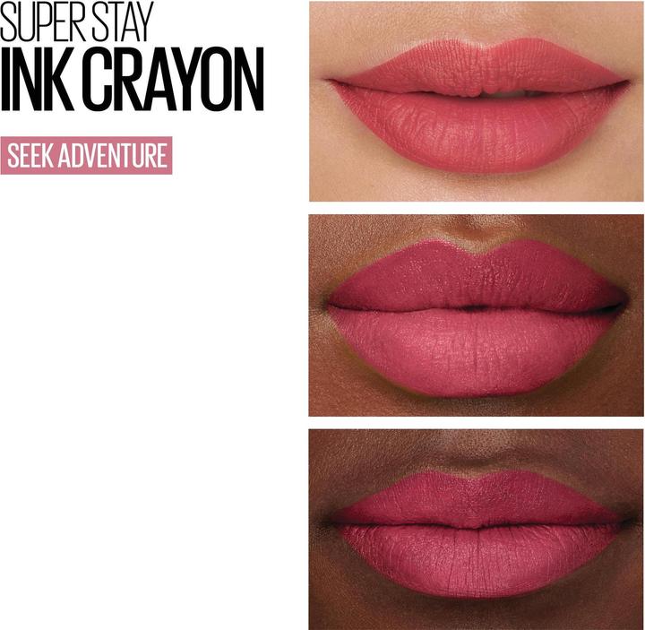 Actual product image Maybelline New York Super Stay Ink Crayon (30 Seek Adventure)
