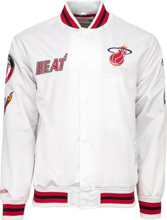 Immagine prodotto Mitchell & Ness Veste leggera in raso City Collection - Miami Heat (M)