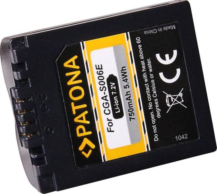 Produktbild Patona Panasonic CGA-S006E (Kamera Akku)