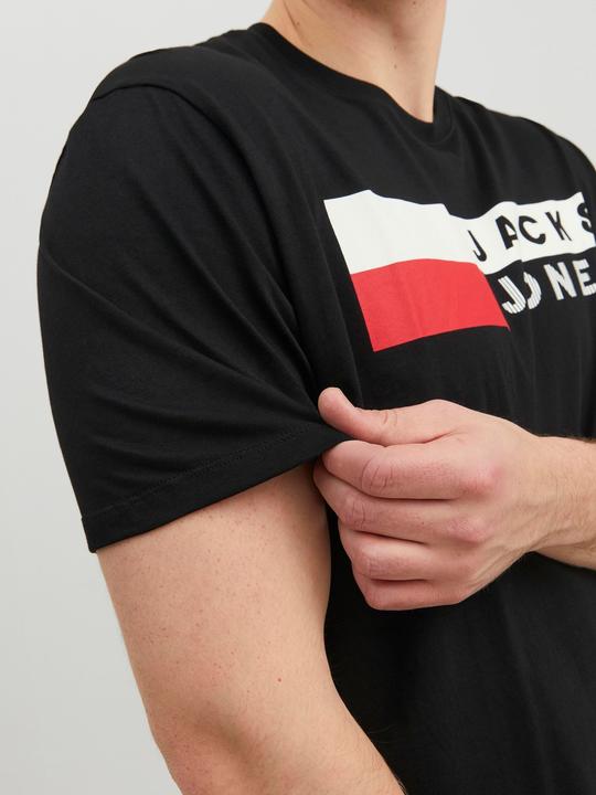 Immagine prodotto Jack & Jones Maglietta plus size con stampa logo (5XL)