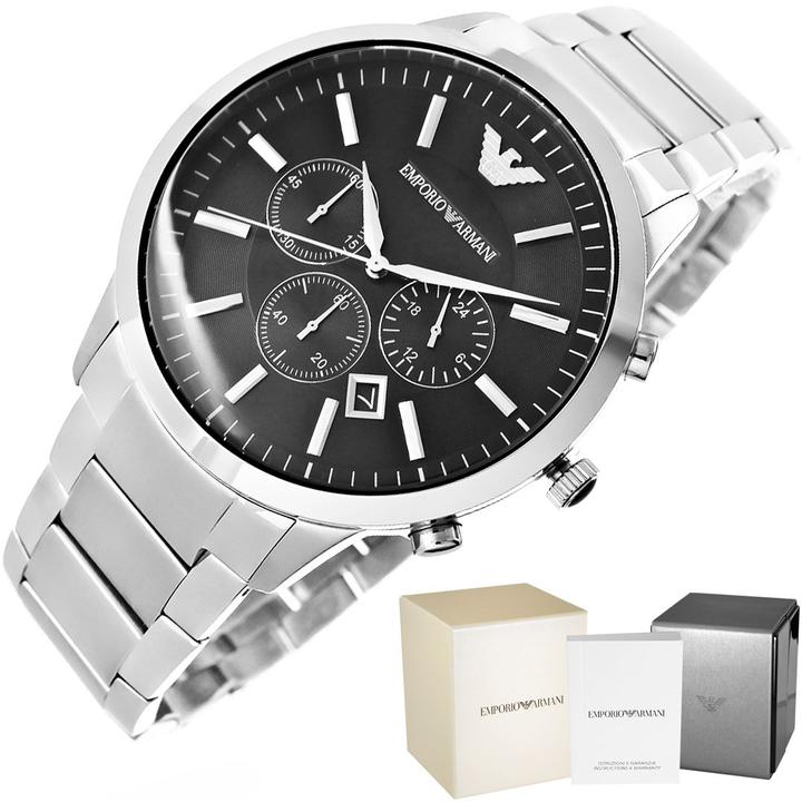 Actual product image Armani Exchange Emporio Chronograph AR2460 (Chronograph, 46 mm)
