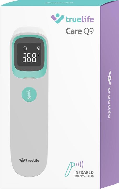 Produktbild Truelife Ir Fieberthermometer Care Q9 (Berührungslos, Stirn, Ohr)