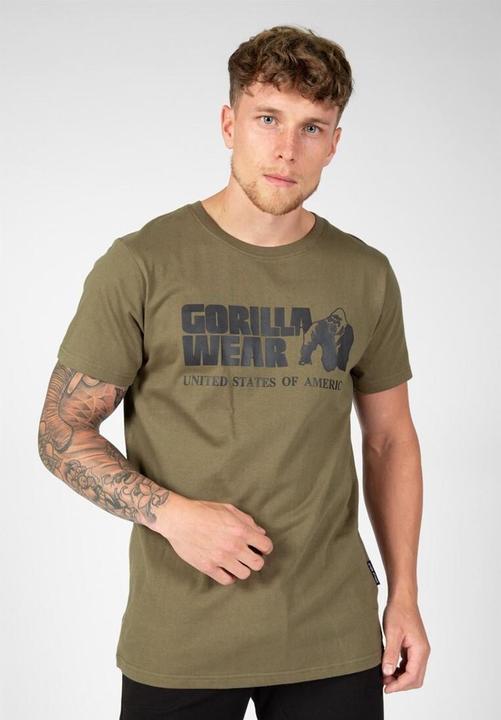 Gorilla Wear Classic T-Shirt Army Green (S)