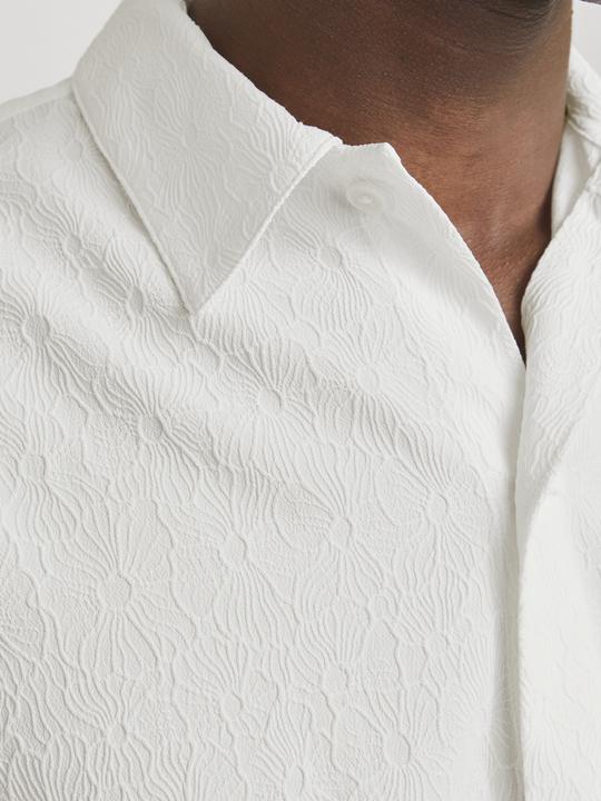 Actual product image Jack & Jones Jprblatrend Jacquard L/S Shirt Styd Aw24 (S)