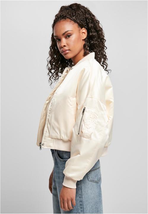 Immagine prodotto Urban Classics Bomber corto da donna in raso oversize (XXL)