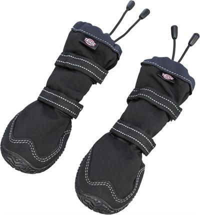 Produktbild Trixie Walker Active Long protective boots, XL, 2 pcs., black (XL, Hundeschuhe)