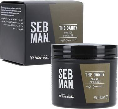 Actual product image Seb Man SEBMAN THE DANDY shiny pommade 75 ml (Hair wax, 75 ml)
