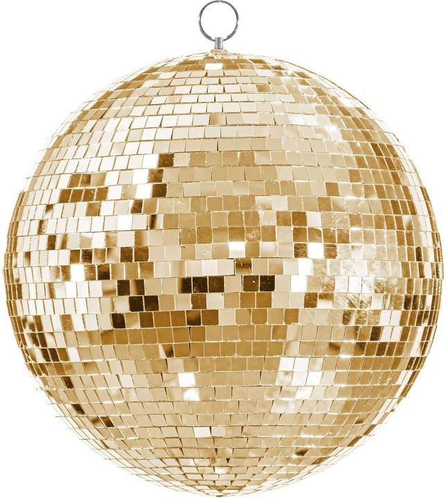 Actual product image Partydeco Partyaccessoire Discokugel Gold, 30 cm