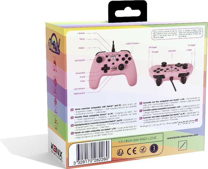 Produktbild Konix Pad BE LOVE (PC, Switch)