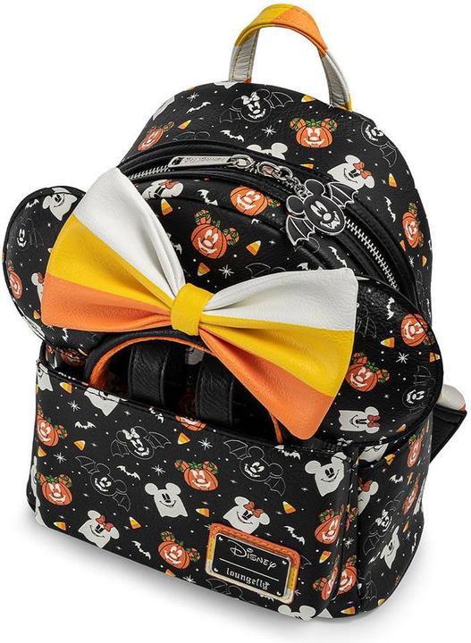 Immagine prodotto Loungefly Disney Mickey e Minnie Spooky Halloween zaino + fascia 27cm (6.50 l)