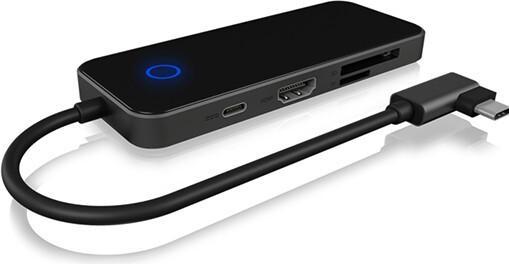 Actual product image Icy Box IB-DK4050-CPD (USB-C, 12 Ports)