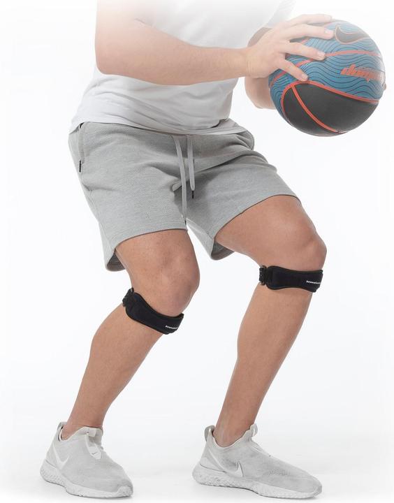 Actual product image InnovaGoods Support band for the kneecap Forcnee 2 pieces (One size)