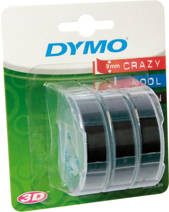 Actual product image Dymo Embossing tape 3D (0.90 cm, Black)