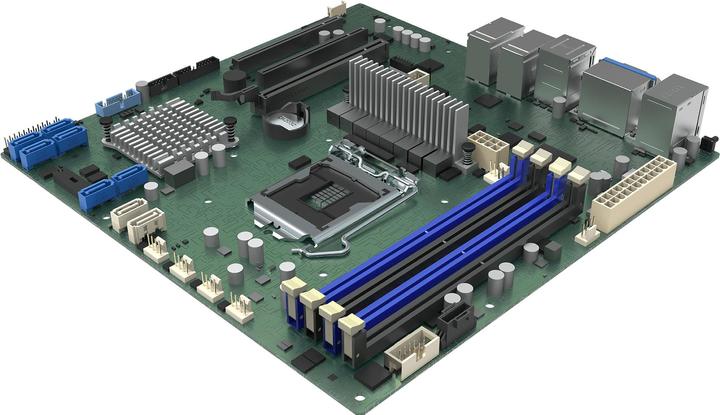 Actual product image Intel Server Board M10JNP2SB Disti 5 p (LGA 1151, Intel C246, mATX)