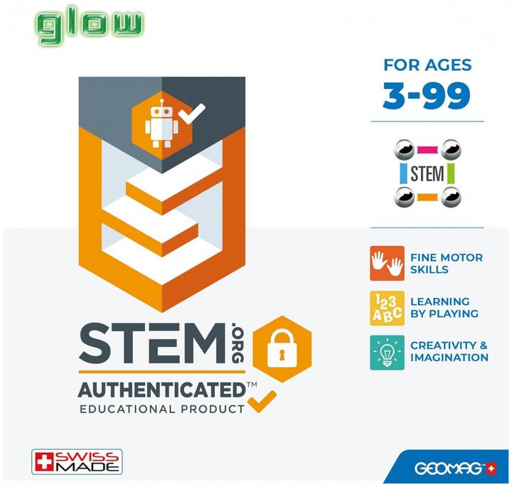 Image du produit Geomag GLOW RECYCLED 42 pièces