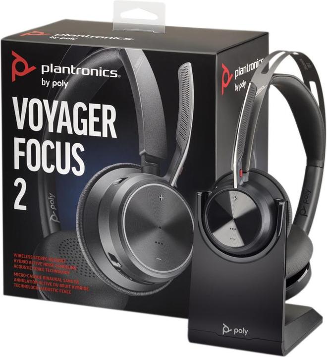 Actual product image Poly Voyager Focus 2 UC (Wireless, USB-A)