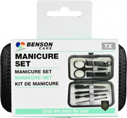 Image du produit Benson Set de manucure 7 pièces noir