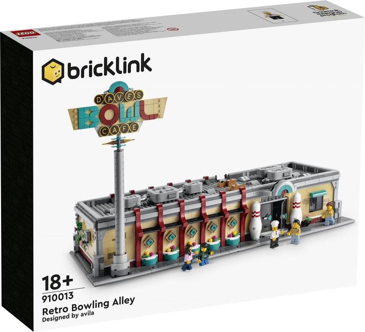 Produktbild Bricklink 910013 Retro-Bowlingbahn
