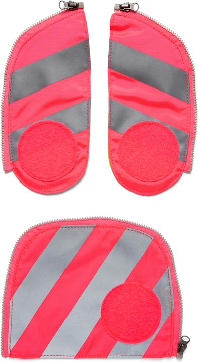 Ergobag Fluo-Zip Set mit Reflektor Pink