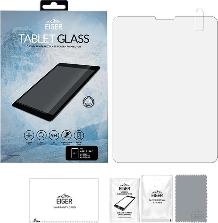 Image du produit Eiger Mountain Glass Clear Tablet (1 pièce(s), IPad Pro 11 (2020))