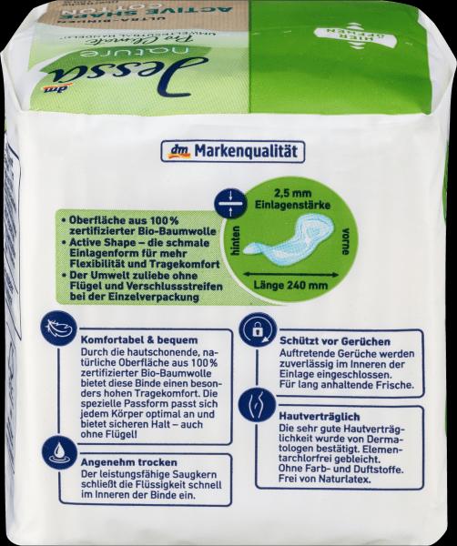 Produktbild dm Jessa Ultra-Binden Nature Active Shape