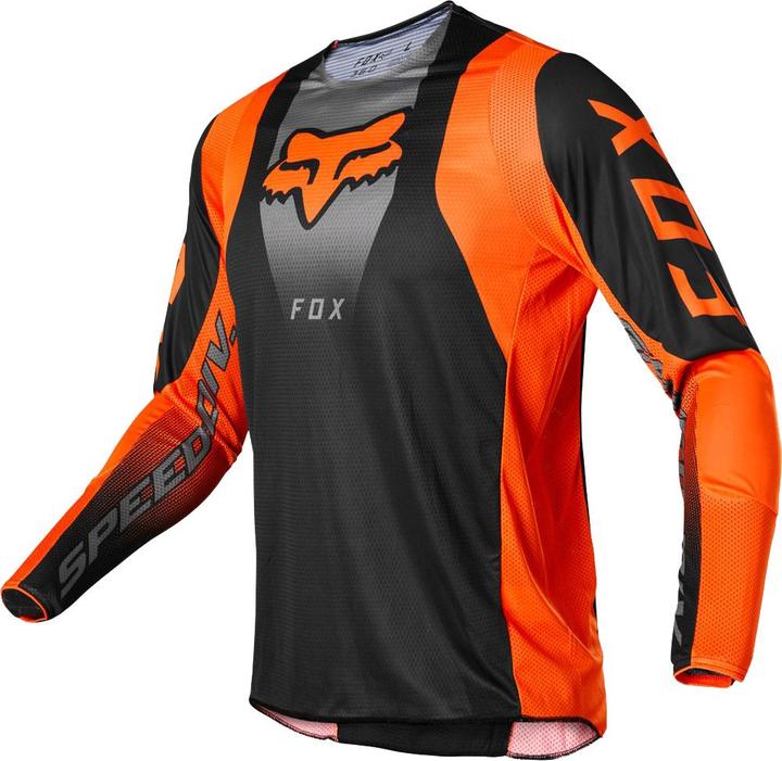 Fox 360 DIER Jersey fluo orange-schwarz XL (XL)