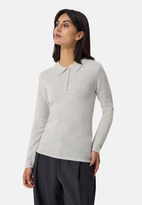 Actual product image Cash-Mere Kaschmir Poloshirt Langarm (L)