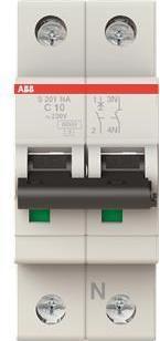 Produktbild ABB S201-C10NA Sicherungsautomat 10A pro M compact 1p+NA