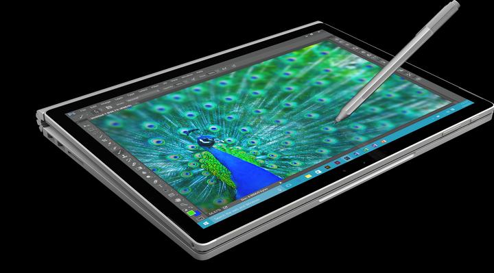 Actual product image Microsoft Surface Book, 512GB SSD (13.50", Intel Core i7-6600U, 16 GB, 512 GB)