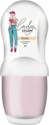 Actual product image Markenlos Pretty Women Antiperspirant Body Roll-On 50ml Storm (Roll-on, 50 ml)