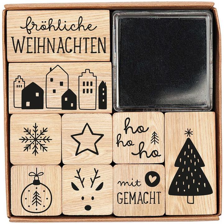 Actual product image Christmas stamp set
