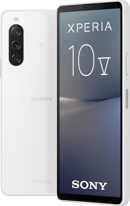 Actual product image Sony Xperia 10 V (128 GB, White, 6.10", SIM + eSIM, 5G)