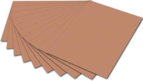 Produktbild Folia Fotokarton 300g/m2 braun 50x70cm, 1 Bogen mit EAN-Code (1 x)