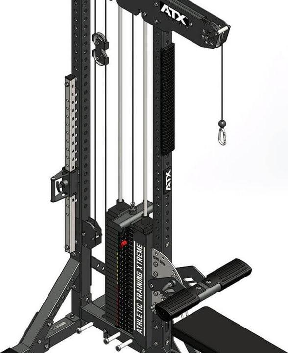 Actual product image ATX Trinity Tower - Ultimate lat pull station 3 in 1